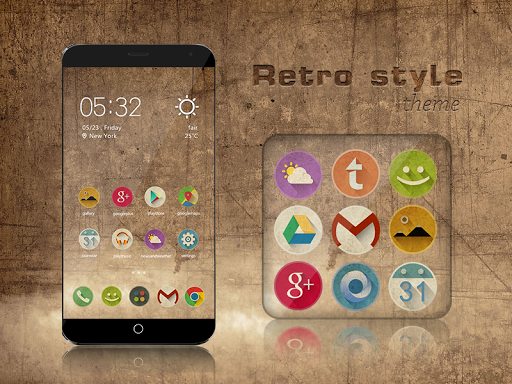 Retro Style Theme