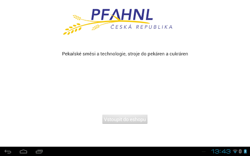 Pfahnl Backmittel Česko prodej