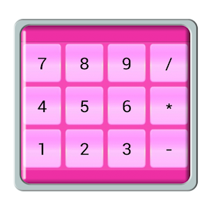 Pink Calculator LOGO-APP點子