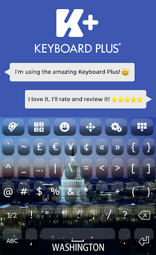 【免費個人化App】华盛顿键盘主题-APP點子