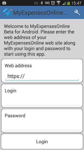MyExpensesOnline Beta
