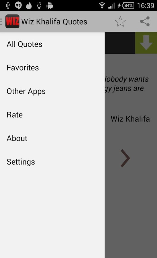 wiz khalifa quotes screenshot - Wiz Khalifa Quotes