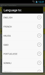 African Translator Dictionary poster 2