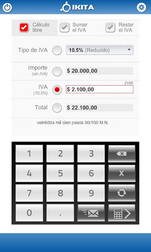 Calculadora de IVA (Argentina) 1.0.21 screenshots 2