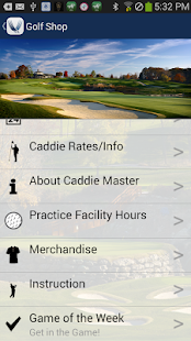 Valhalla Golf Club Member App Screenshots 1