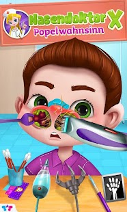 Android-Anwendung Nose Doctor X: Booger Mania Screenshot