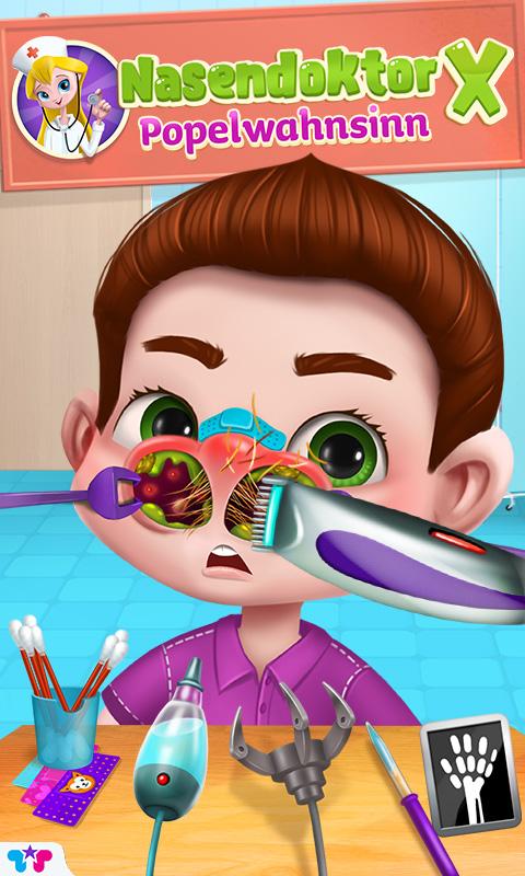 Android application Nose Doctor X: Booger Mania screenshort
