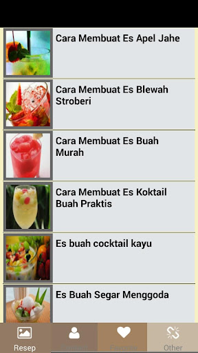 Aneka Resep Es Buah