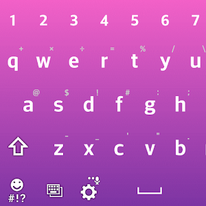 FlatPink Keyboard LG THEME