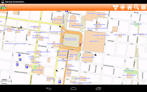 Mexico City Offline mappa Map Screenshots 3