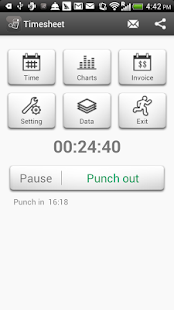 Timesheet - Work Time Tracker Business app for Android Preview 1