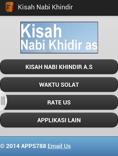 Kisah Nabi Khidir a.s