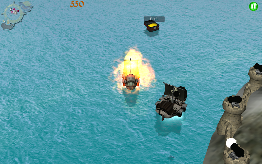 Pirate Attack Screen 1
