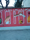 Murales Giraffa