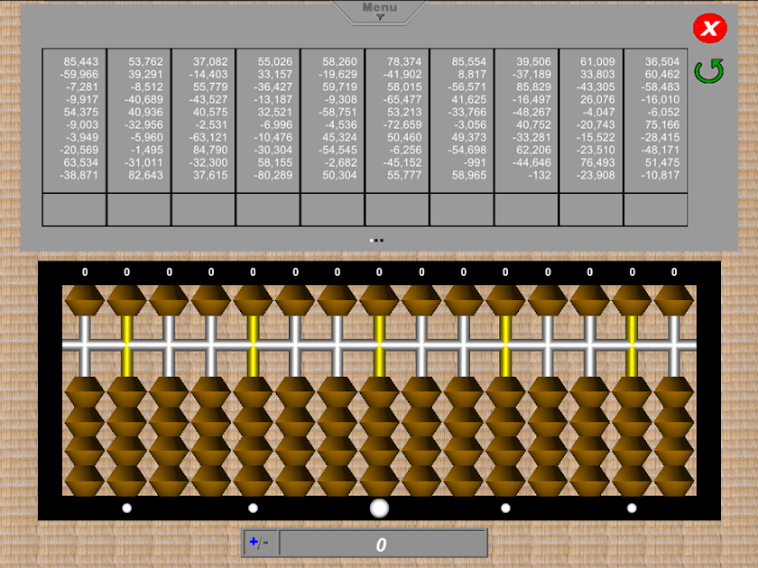 Soroban HD (Abacus) Screen 2