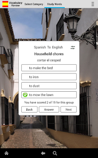 Easy Spanish Vocabulary Review(圖7)-速報App