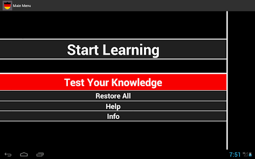 Learn German Words Fast inter. Screenshots 0
