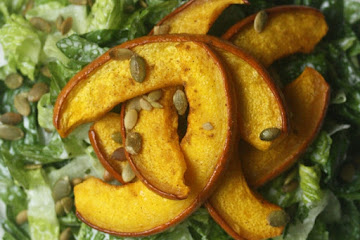 Roasted Pumpkin and Arugula Salad