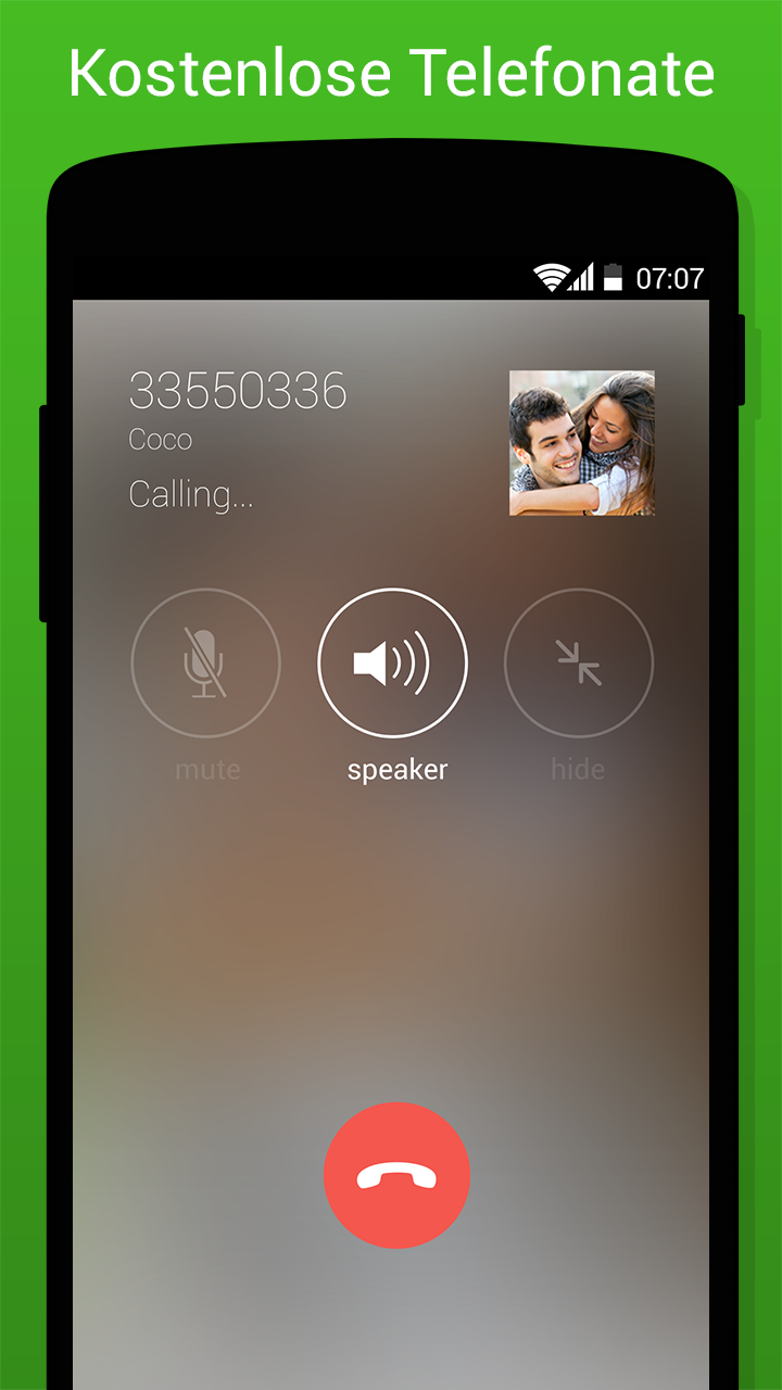 Android application Coco screenshort