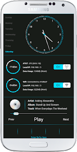 How to download N1ght t3k Zooper Theme patch 2.00 apk for bluestacks