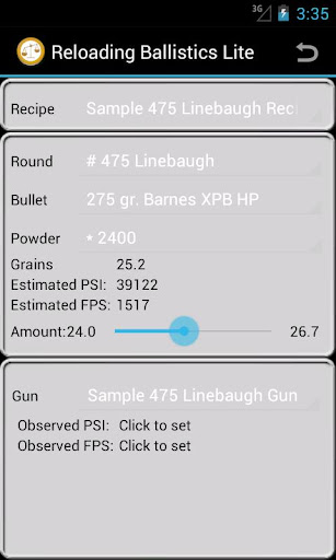 475 Linebaugh Ballistics Data