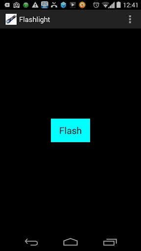 Flashlight on your phone