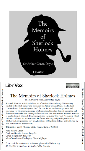 [FREE] Memoirs Sherlock Holmes