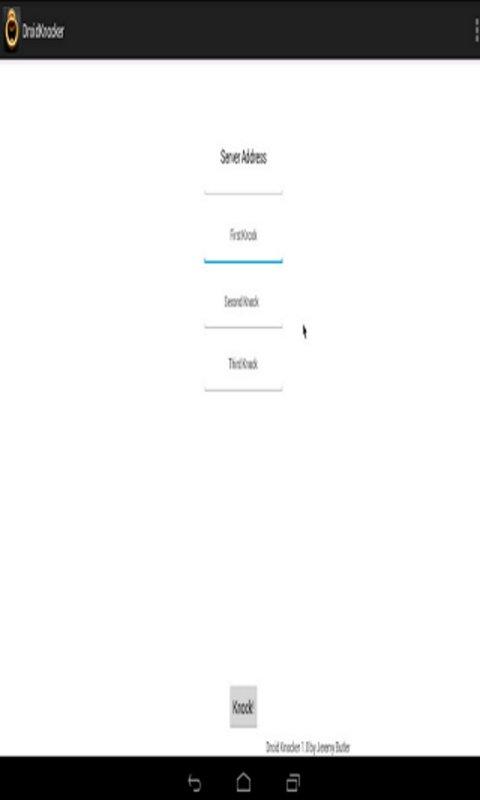   DroidKnocker – Capture d'écran 