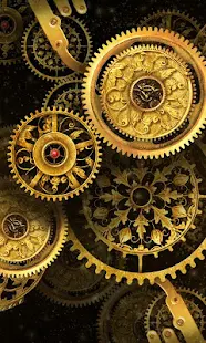 Gold Clock Live Wallpaper HD - screenshot thumbnail