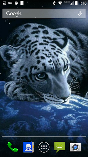 【免費個人化App】Leopard Cat Live Wallpaper-APP點子