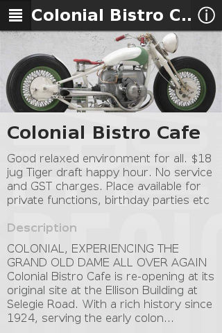 Colonial Bistro Cafe