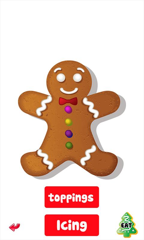 Gingerbread Cookie Decorator! Screen 2