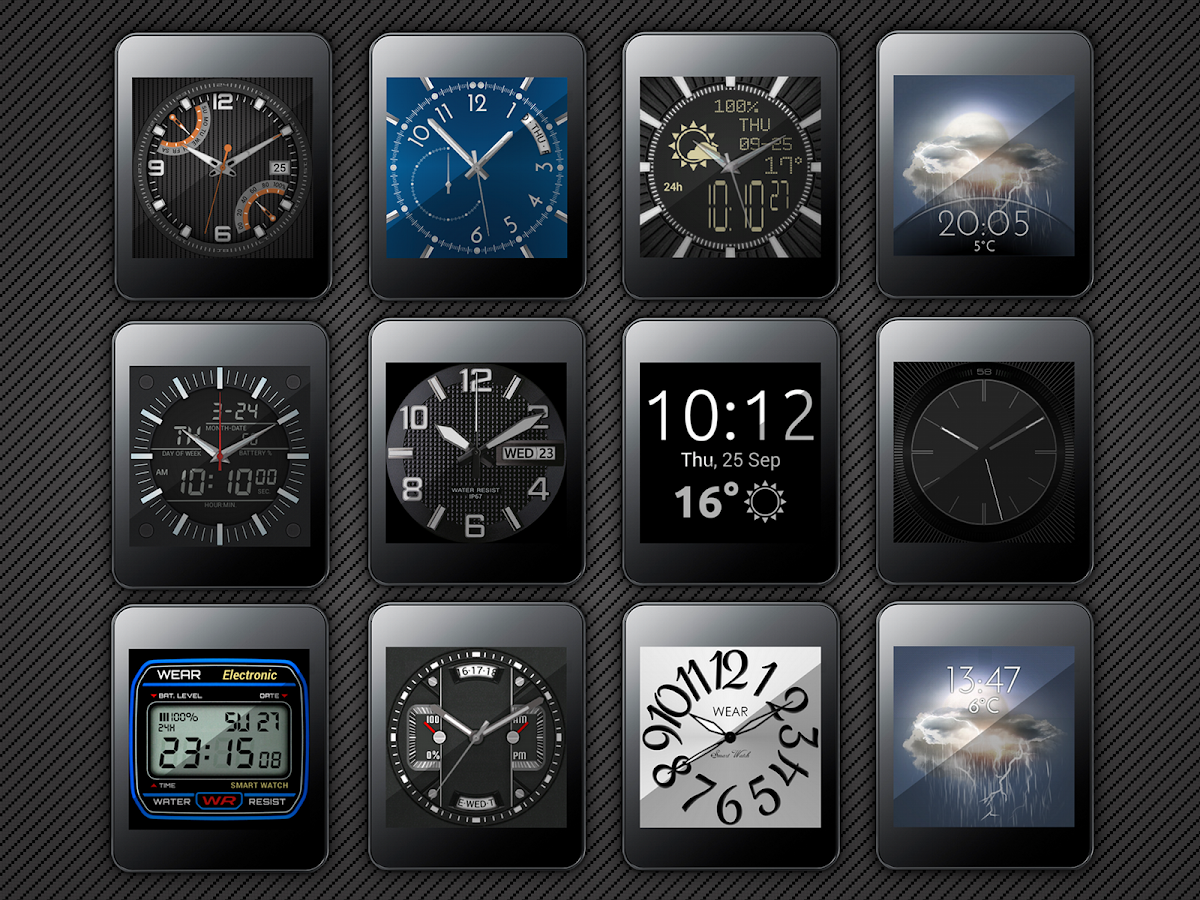   Clocki - Wear Watch Faces: captura de tela 