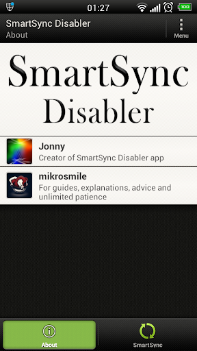 SmartSync Disabler