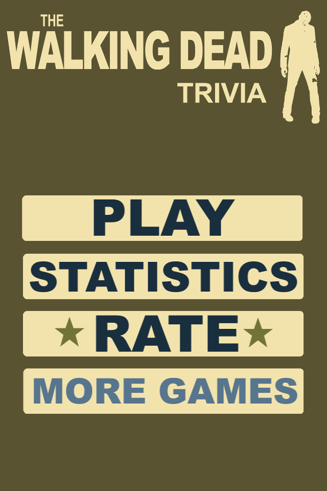 Trivia for The Walking Dead Screen 1