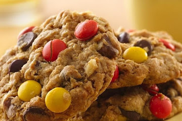 Chocolate Peanut Butter Oatmeal Cookies