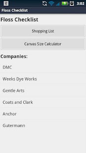 Floss Checklist