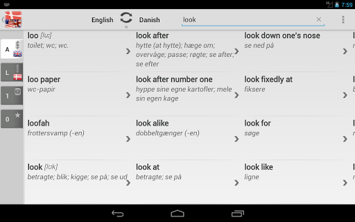【免費書籍App】Free Dict Danish English-APP點子