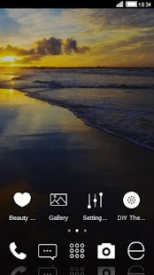 Sunset of Lake Theme Screenshots 3