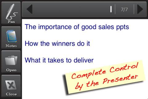 JumiPresenter Screen 3
