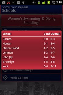 CUNY Athletic Conference Screenshots 3