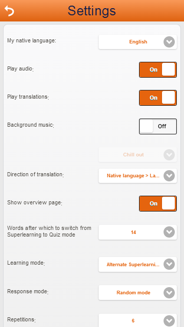    Learn Hebrew Vocabulary Free- screenshot  