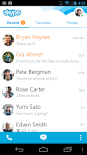 Skype - free IM & video calls - screenshot thumbnail
