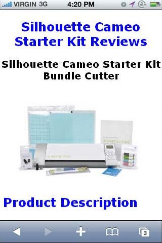 Cameo Starter Kit Reviews