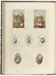 Zeven poëzieplaatjes met bloemen