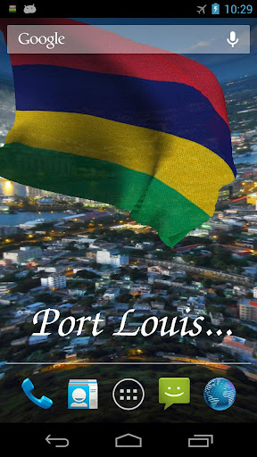 免費下載個人化APP|3D Mauritius Flag LWP + app開箱文|APP開箱王