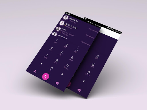 ExDialer Theme Material Purple