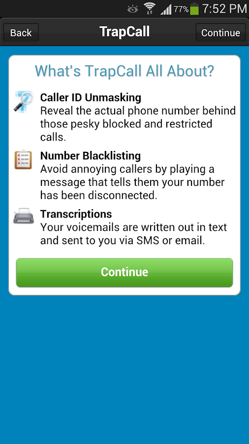 Trapcall: Unmask Blocked Calls – EEUKQZ