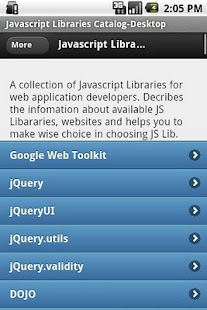 Free Download Javascript Libraries Catalog2 APK for PC