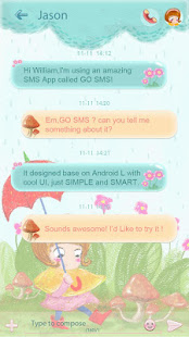 GO SMS SUNNYRAIN THEME(圖2)-速報App